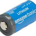 Amazon Basics 4-Pack CR2 Lithium Batteries, 3 Volt, Long Lasting Power, Reliable, Low Self-Discharge Rate