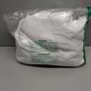 Simplebrand Pure White Curtains for Bedroom Living Room 96 Inches Long 2 Panels Set, Light Filtering Thermal Insulated Curtains & Drapes, Solid Grommet Noise Reducing Window Treatment, W50 x L96 Inch