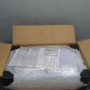 Thickened Clear Shoe Storage Organizer with Magnetic Door, Sturdy Stackable Shoe Boxes for Closet, Collapsible Space-Saving Shoe Rack for Sneakers & Boots, Plastic Shoe Cabinet Box Set, 6 Pack, White