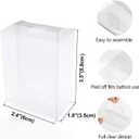 RomanticBaking 100 Pack 3.5"x 2.4"x 1.38" Rice Krispie Treat Boxes Cakesickle Boxes Macaron Boxes for Bridal Shower Birthday Party
