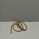1.5m Gold Stainless Steel Antique Brass Shower Hose Replacement Hand Spray Pipe (Gold)