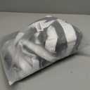 Black and White Striped Suit Adult Halloween Costume Jacket Pants Tie Shirt Horror Movie Outfit L