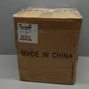 Round Concrete Planter Pot Set of 2, Large Cement Planter Containers with Drainage Hole for Indoor Outdoor Plants,9.3" H & 12.3" H, Slate Gray (8"+10")