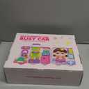 VOILBTOY Busy Board for 1-2 Year Old Girl Gift,Musical Toys for Toddlers 1-3 Year,Educational Fine Motor Baby Toys for 12 18 Months,Perfect for Preschool or Travel,Birthday Gift for 1+Year Old Girl (Purple)