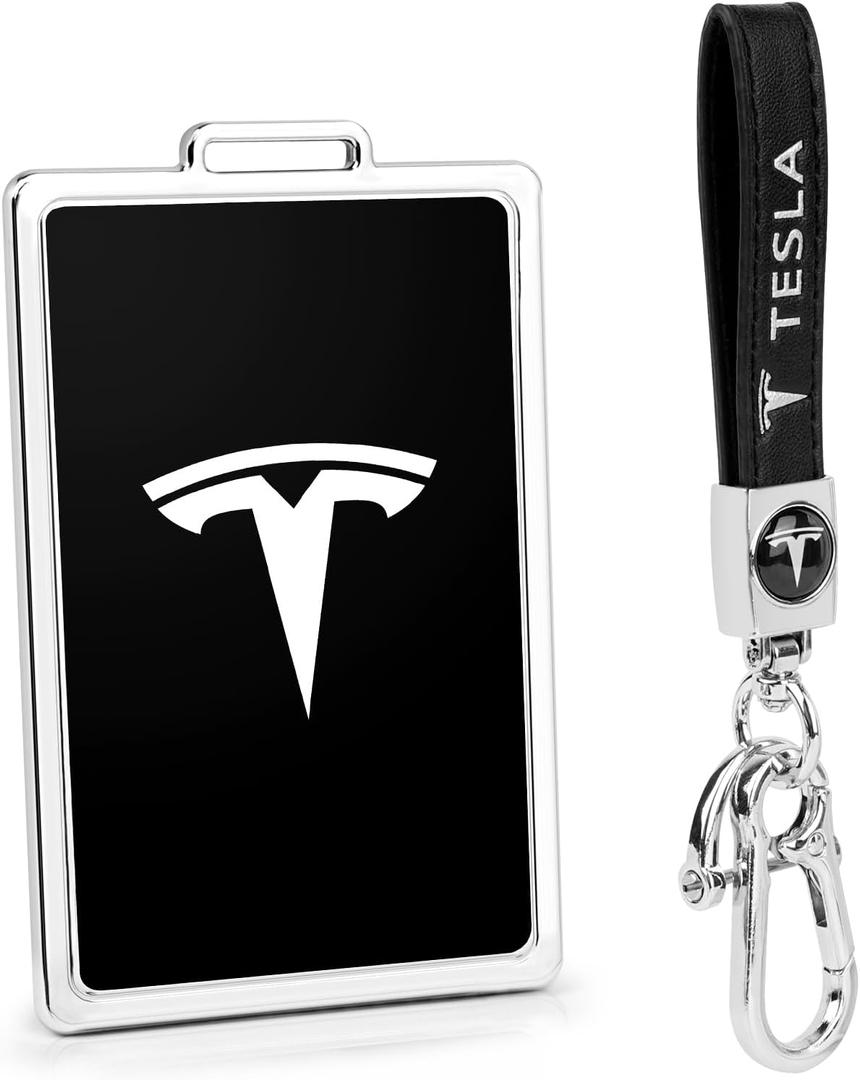 Key Card Holder Case Compatible with Tesla Model 3 Y X S Key Protector Cover Accessories Decor Trim Gifts