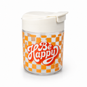 Plastic Sipper & Straw "Be Happy" Edition