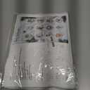 Christmas Embroidery Kit,Hand Embroidered Christmas Ornament Kit,Cross Stitch Kits,DIY Needlepoint Starter Set with Easy Instructions for Adults & Beginners (12 PCS)