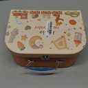 Baby Gift Set for Newborn - 11PCS Baby Shower Gifts Basket with Baby Blanket Baby Rattle, Wooden Keepsake Milestone Elephant Toy Decision Coin & Baby Bibs Socks Essentials for Baby Girls Boys