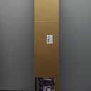 Room Divider Curtains with Ceiling Curtain Track Set Window Curtain for Bedroom,Living Room Total Blackout Thermal Insulated Privacy Ceiling Track Curtain W 9×H 6 FT Platinum Grey Drape&Black Track