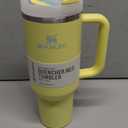 STANLEY Quencher H2.0 Tumbler with Handle and Straw 40 oz | Flowstate 3-Position Lid | Cup Holder Compatible for Travel | Insulated Stainless Steel Cup | BPA-Free | Pomelo