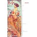 Gladstone Media, Mucha 2026 Large Wall Calendar