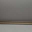 Ivilon Window Curtain Rod End Cap - 1 inch Pole. 120 to 240 Inch. Warm Gold