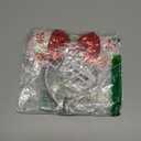 Christams Mouse Ears Headband for Women, Red Bows Spiral Beads Pink Hairband Christams Party Favors