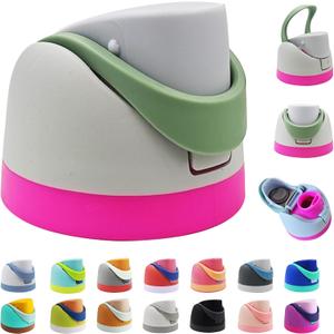 2 x Replacement Cap for Owala Freesip,One Button Water Bottle Top Lid Compatible with Owala Cup 16oz 24oz 32oz 40oz, BPA-Free Replacement Lid Accessory for Owala Free Sip