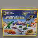 NATIONAL GEOGRAPHIC 2025 Dinosaur Advent Calendar - Christmas Countdown Calendar with 24 Dino Activities & Figures, Paint A Dinosaur Racer, Create a Clay T. Rex, Excavate a Dino Tooth Replica & More