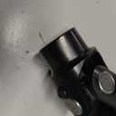 3/4" Round X 3/4" Round Double Steering Shaft Universal U Joint Coupling Black