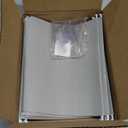 Amazon Basics Hanging File Folders with Adjustable Tabs for Document Organization, Letter Size, Gray, 25-Pack