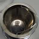 STNTUS Glass Teapot, 40 oz. / 1200 ml for Loose Tea, With Infuser and Stainless Steel Strainer, Stovetop Safe, 4-6 Cups