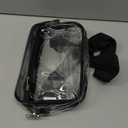 Clear Fanny Pack Stadium Approved - Packism Clear Belt Bag for Women Men Transparent Waist Bag with Adjustable Strap for Concerts, Sporting Events - Black