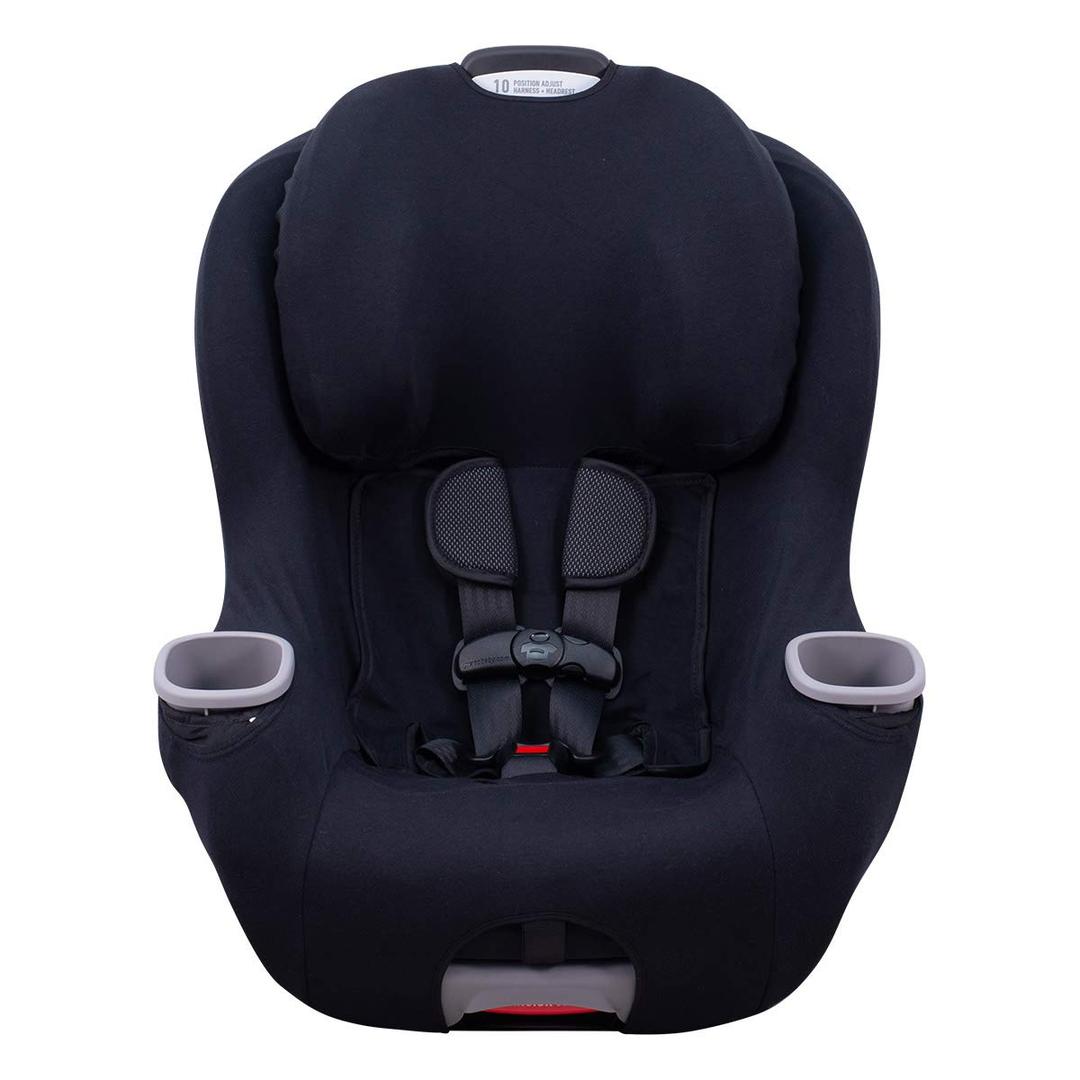 JYOKO Kids Cover Liner for car seat Compatible with Graco Extend2fit, 100% Cotton Made (Black Series)