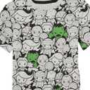 Amazon Essentials Disney | Marvel | Star Wars Boys and Toddlers' Short-Sleeve T-Shirts (Previously Spotted Zebra), Multipacks (Large)