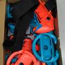 RTop 24 in 1 Switch Sports Accessories Kit for Nintendo Switch Sports, Switch Controllers Joy-Con Grips, Family Accessories Bundle Compatible with Nintendo Switch/Nintendo Switch OLED-With Carry Bag