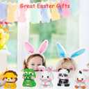 2 x Easter Building Blocks Compatible for Lego Easter Duck Micro Blocks Stacking New Toys Holiday Present Box New Year Gifts for Kids Ages 6+ Boys and Girls (Duck)