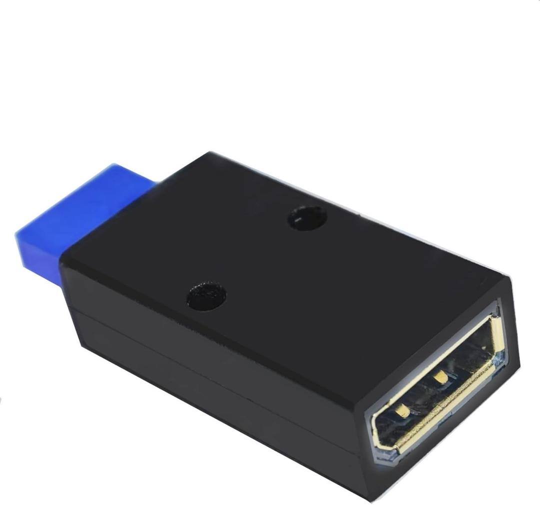 DisplayPort 1.4 EDID Emulator Adapter for Seamlessly Video Equipment Integration and 8K60HZ/4K144HZ/2K165Hz