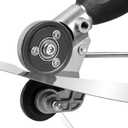 Upgraded Electric Drill Plate Cutter, Metal Shear Drilling Attachment, Electric Plate Cutter with Adapter for Cutting Flat Metal Plates of Iron, Steel, Copper, Aluminum, Etc.