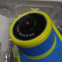 Kids Camera with Rotating Zoom Lens, 3.5 Large Screen, 1080P Kids Digital Camera with Flash,Selfie, 32GB Card, Toddler Toy Camera Christmas Birthday Gifts for Boys Girls 3-12 Years Old-Blue