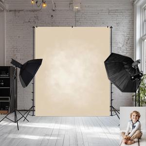 Kate Beige Photo Backdrops Photography Backdrops Beige Background for Portrait Photoshoot,5x7ft
