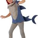 Morph Costumes Great White Shark Costume for Kids - Fun Fish Outfit for Boys and Girls - Perfect Halloween Dress-Up (Large)