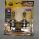 HELLA H4 YL Xtreme Yellow Bulb (12V 60/55W), 2 Pack