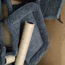 FUKUMARU Cat Wall Shelves, Stable & Safe 4 in 1 Cat Walls Furniture Set, Wooden Kitten Climbing Wall with Scratching Post for 16 Inch Drywall - Gray