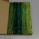 500 Pcs Green Series Pipe Cleaner Craft Set in 5 Assorted Colors,Fluffy Pipe Cleaners Chenille Stems for Christmas DIY Decorations,Art Projects