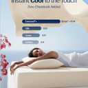 REST Evercool+ Cooling Sheet Set, Twin, Snow Ivory, Breathable Bed Sheets for Hot Sleepers and Night Sweats, with Pillowcases, with Ionic+ Self-Cleaning Silver Yarn for Sensitive Skin, 4PCS