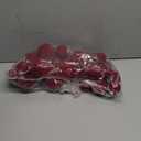 30 Pcs Burgundy Christmas Ornaments Burgundy Velvet Christmas Ornaments Balls Flocked Shatterproof Red Velvet Ball Ornament for Xmas Tree Home Party Holiday Decor