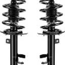 Richeer Front 2 PCS Strut Assembly Compatible with 2014-2019 Escape, Shock Absorber Front with Coil Spring Steel Replacement 172750 172751