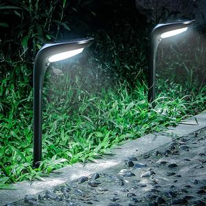 Solar Pathway Lights Outdoor 4 Pack - 150 LM High Bright Solar Lights Outdoor Waterproof IP65, Warm/Cool 2 Color Modes, Landscape Path Light for Walkway Driveway Garden Yard Patio