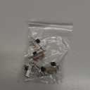 uxcell 5 Pcs 8 Pin PCB 3 Position On/On/On DP3T 2P3T Panel Mini Slide Switch
