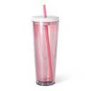 Everyday Living Axel Plastic Tumbler 24oz , Pink