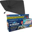 Ontel Brella Shield by Arctic Air, Car Windshield Sun Shade, One-Size (31x57"), As Seen on TV (Large)