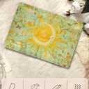 Seorsok Compatible with MacBook Air 13 Inch Case 2022 2021 2020-2018 Release A1932 A2179 M1 A2337,Colorful Retro Oil Painting Printed Flower&Sun Plastic Hard Case& Keyboard Cover,Vintage Green, Air13A1932 A2179 M1 A2337