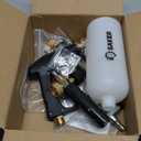 Saker Foam Cannon Dual Connector Accessory for Pressure Washer Kit,with Foam Cannon Dual Connector,Pressure Washer Gun for Car Washing and Cleaning,5 Power Washer Sprayer Nozzles (Four-Piece Set)