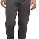 Hanes Men's Joggers, EcoSmart Fleece Sweatpants for Men, Men's Lounge Pants, 30.5" M