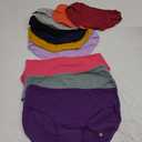 Eiggam Women's Cotton Bikini Panties,High-Cut Full Coverage Stretch Cool Underwear for Women XL