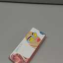 zeroUV Flaming Fire Color Tinted Lens Oval Rimless Flames Sunglasses