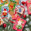 2 x Christmas Stickers for Kids 32PCS Christmas Stickers for Crafts Kids Make Your Own Face Sticker s Crafts for Toddlers Xmas Sticker