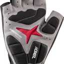 Garneau Men's Biogel Rx Bike Gloves | Half-Finger Cycling Gloves for Men | Shock-Absorbing Pad | Breathable & Lightweight, M