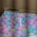 Amazon Basics BPA-Free Ball Pit Balls with Storage Bag, Crush-Proof Plastic for Toddlers Kids 12+ Months Play, 6 Pastel Colors, 1000 Count